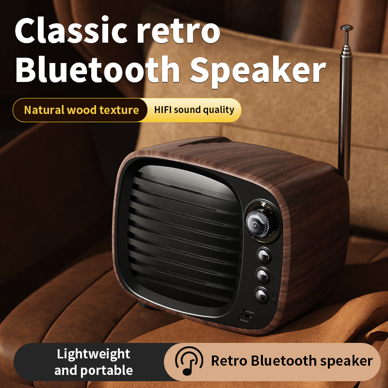 JY-81 Retro TV Bluetooth Speaker
